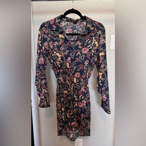 Floral wrap dress from forever 21 size medium